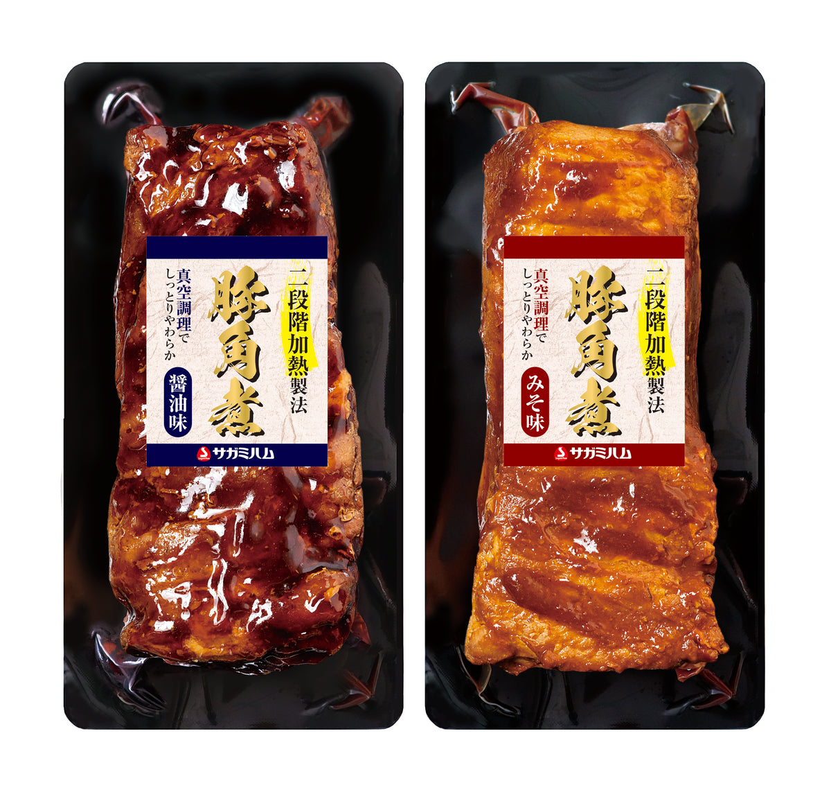 有名な高級ブランド こだわりの豚角煮2本セット KS-50（2025夏ギフト）【冷凍 フェイスカラー